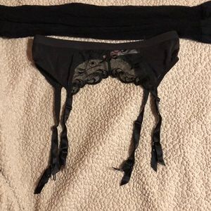 Victoria’s Secret size small garter belt